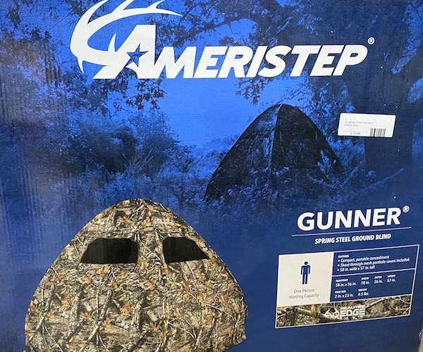 ameristep gunner ground blind