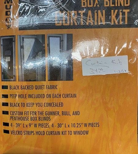 box blind curtain kit
