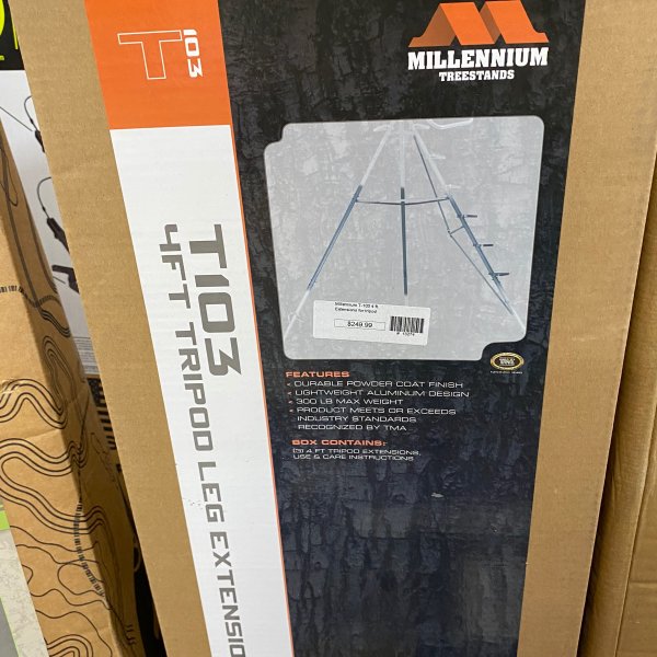 millennium treestand tripod leg extensions