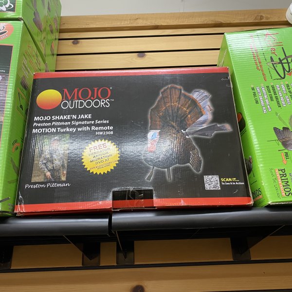 mojo shake n jake turkey decoy