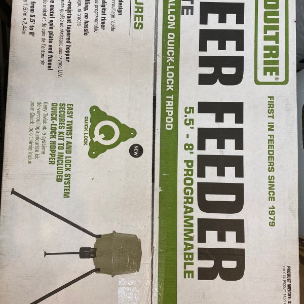 moultrie deep feeder 30 gallon