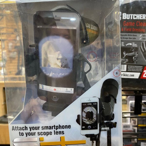 smartphone scope lens adapter