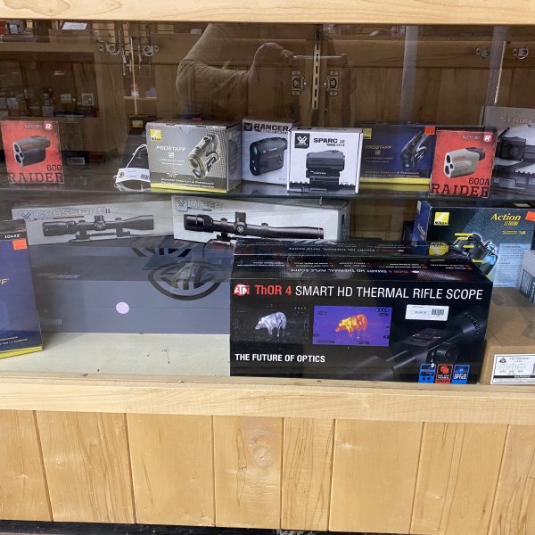thermal scope rifle optics display